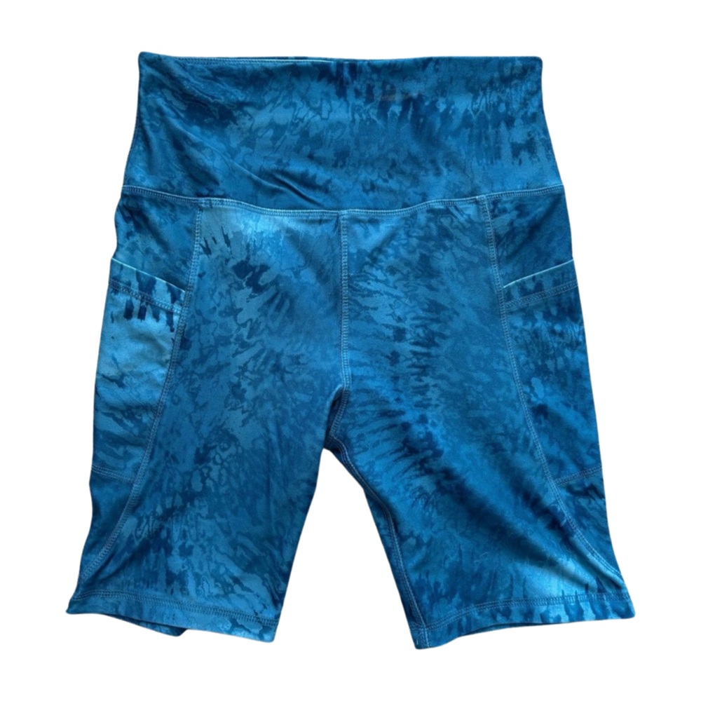 Scorpio Sol Ocean Blue Patterned Shorts